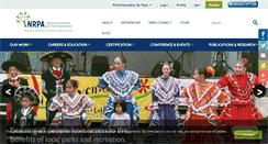 Desktop Screenshot of nrpa.org
